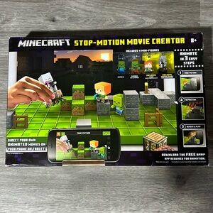 NEW! Mattel MINECRAFT Stop-Motion Movie Creator Set New in Box